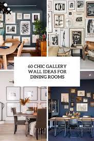 gallery wall ideas for dining rooms