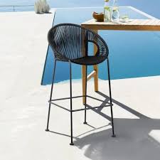 Miniati Outdoor Patio Bar Chair 2