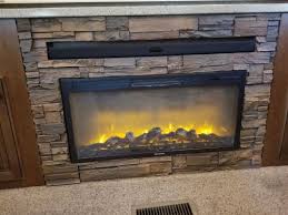 Greystone 36 Electric Fireplace With