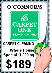 o connor s carpet one carpet cleaning