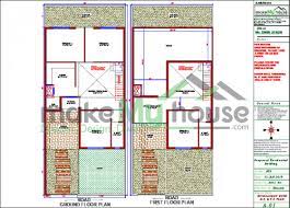 30x70 House Plan 30 By 70 Front
