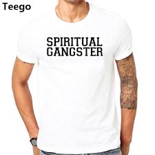 Us 6 4 20 Off Spiritual Gangster Mens T Shirt Black Namaste Workout Gymeryoga All Sizes S 2xl Tops Tees Printed Men T Shirt The New In T Shirts From