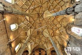 vaulted ceiling santa maria church