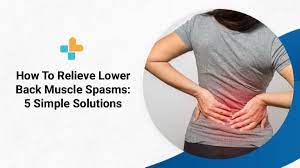 how to relieve lower back muscle spasms