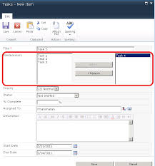 Tasks Project Tasks In Sharepoint 2007 And Sharepoint 2010