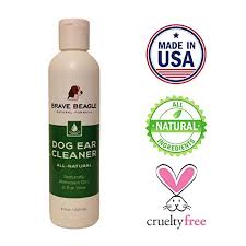 Now we'll look at some ear cleaning solutions you can make at home. Brave Beagle Dog Ear Cleanser Help Prevent Infection And Maintain Otic Health With This Natural Ear Wash Cleaner Drops Solution Flush We Care For Your Canine Easy Care For Dogs