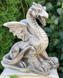 dragon statue 25lb concrete dragon