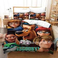 Scooby Doo 3 Piece Bed Set Giftcartoon