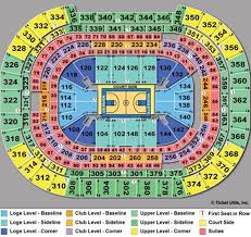 Nuggets Seating Chart Nuggets Seat Chart Pepsi Center