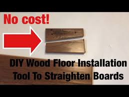 diy wood floor installation tool to