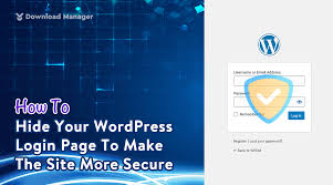 how to hide your wordpress login page