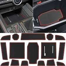 Amazon.com: OMIMO Cup Holder Insert for Honda Accord Accessories 2023 2024,  Center Console Liner, Door Pocket Interior Trim, Non-Slip Pad, Anti Dust  Mat, Custom Rubber Coaster (Red Trim,16 Pcs) : Automotive