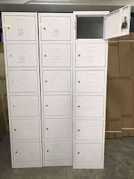 white office staff locker cabinet at rs