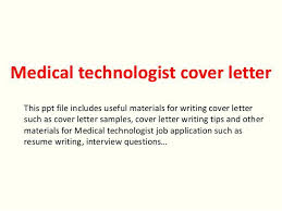 Radiology Technician Cover Letter Resume Pro