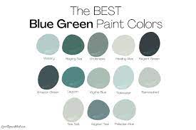 The Best Blue Green Paint Colors For