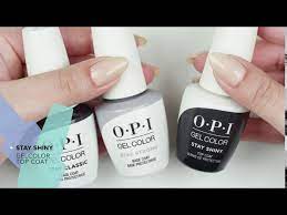 Opi Gelcolor Base Coats And Top Coat