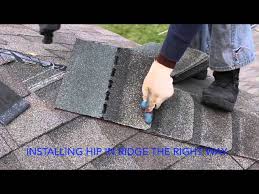 how to install ridge cap short