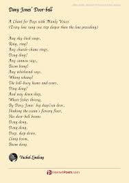 davy jones door bell poem by vachel