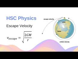 Escape Velocity Equation Hsc Physics