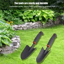 Plastic Garden Shovel Rake Tool Set
