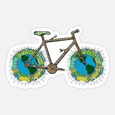 cycling puns stickers unique designs