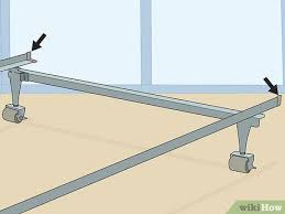 how to put together a metal bed frame