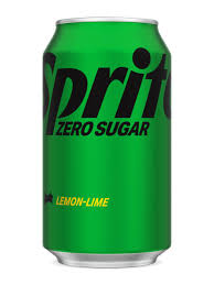 sprite zero sugar sugar free soda