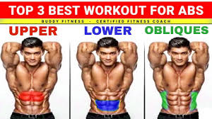 top 3 abs exercises best workout for