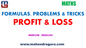 Formulas Problems Tricks Profit Loss English Version