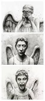 Weeping Angel Art Angel Print Doctor