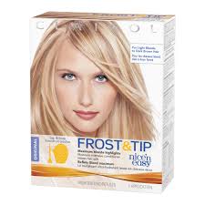 Caramel shades of blonde can look pretty amazing on long brown hair. Clairol Nice N Easy Frost Tip Original Hair Highlighting Kit Walmart Com Walmart Com