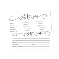 com x white blank gift certificate cards vouchers for 25 4x9 white blank gift certificate cards vouchers for holiday christmas birthday holder small business restaurant spa beauty makeup hair salon