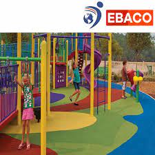 wetpour rubber flooring for kids play areas