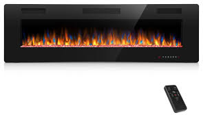 60 ultra thin electric fireplace