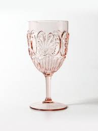 Flemington Acrylic Wine Glass Pale