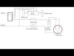 Describe and identify the r/b in diagram component r. Psc Wiring Diagram Of Split Ac