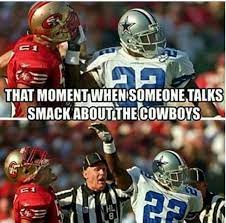 They compete in the national football. The 15 Funniest Memes From Cowboys 49ers Including Jerry S Call To Romo