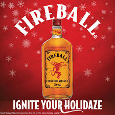 fireball cinnamon whiskey holiday