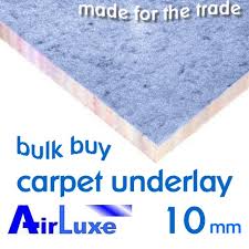 10mm airluxe bulk carpet underlay
