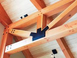 post beam vs timber frame timber
