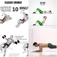 six pack exercise five workouts to