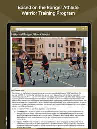 army ranger fitness im app