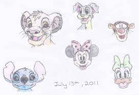 Winnie the pooh drawings of disney characters. Disney Drawings And Winnie The Pooh Throughthemiasma