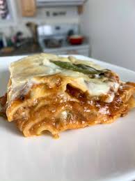 creamy turkey lasagna with white sauce