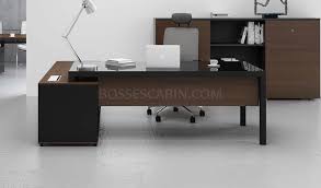 Glass Top Office Desk Stylish Office