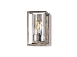 cubic brass outdoor wall lamp cubic