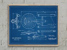 Star Trek Uss Enterprise Blueprint