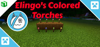 Where do you get a torch in minecraft? Elingo S Colored Torches Add On 16 Colors 1 16 100 Minecraft Pe Mods Addons
