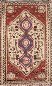tribal geometric abadeh persian rug 2x3