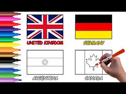 Free coloring sheets to print and download. Video Flag Coloring Page